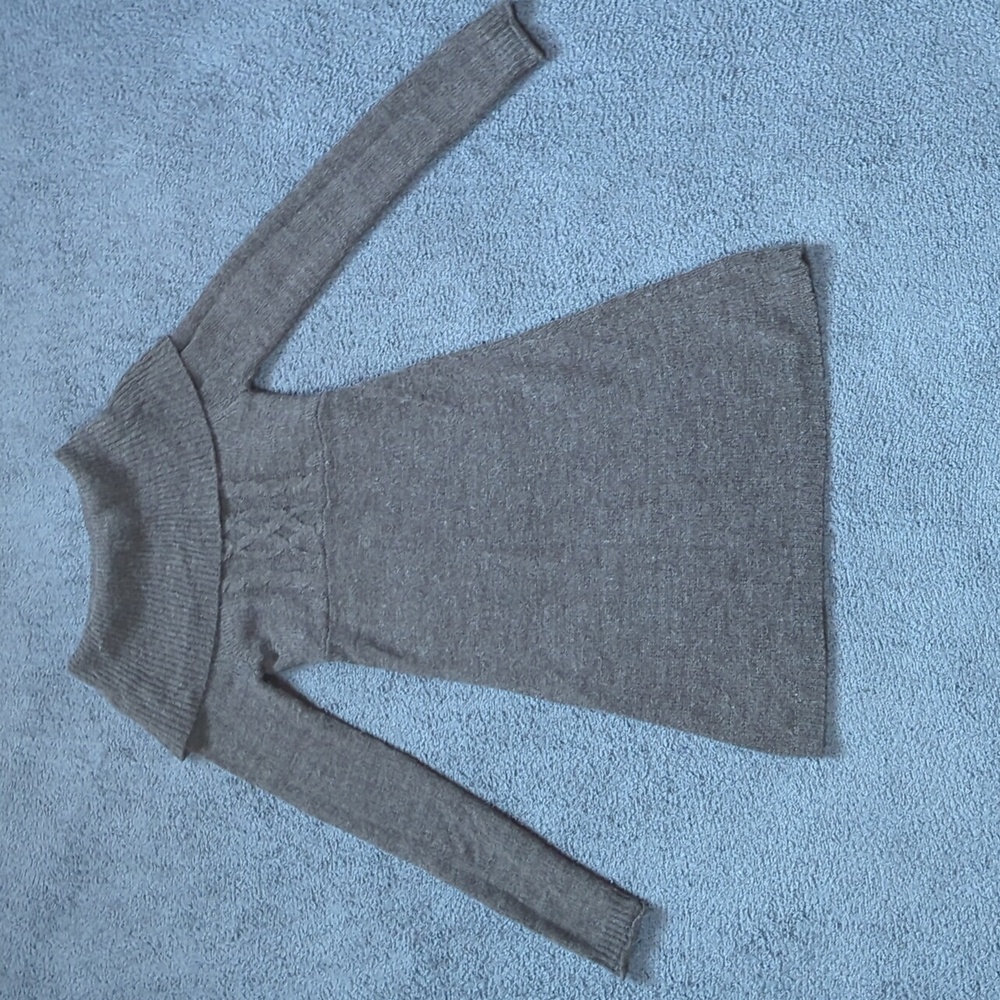Mudd Vintage Off-Shoulder or Cowl Neckline Sweater Dress